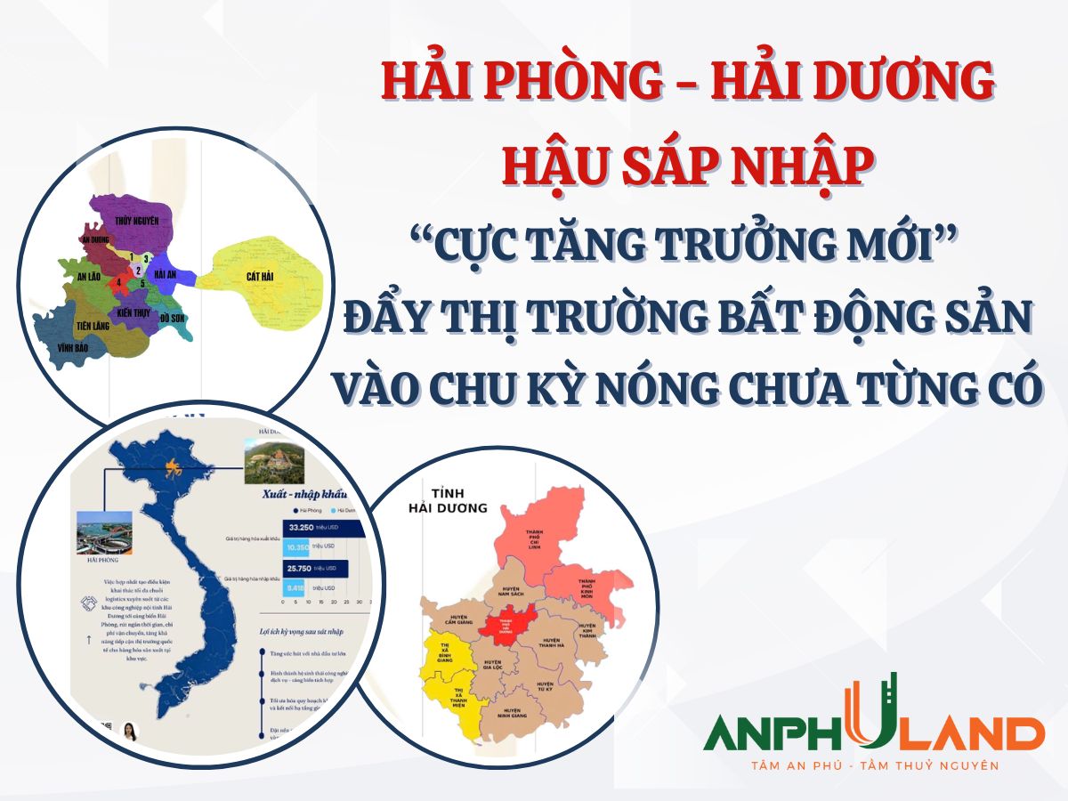 Hải Phòng – Hải Dương hậu sáp nhập: “Cực tăng trưởng mới” đẩy thị trường bất động sản vào chu kỳ nóng chưa từng có
